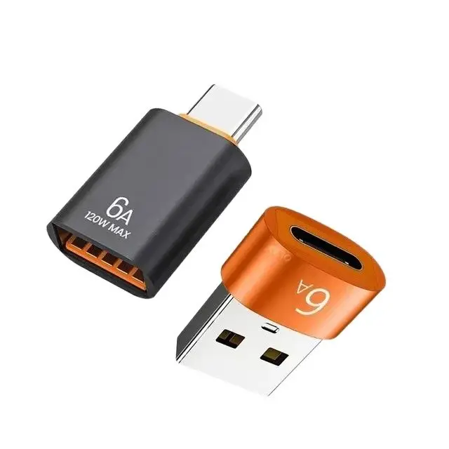 Adaptador USB 3.0 a Tipo C OTG, Convertidor de Tipo C Macho a USB Hembra para Laptop Xiaomi Samsung, Adaptador USBC USB a Tipo C