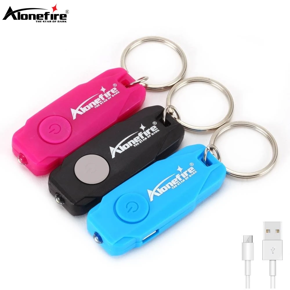 Mini Linterna LED de Llavero Recargable por USB, Linterna de Lectura para Estudiantes y Niños, Lámpara de Emergencia, Luz para Escaleras y Agujeros de Cerradura