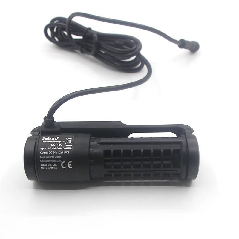 Jebao nuevo SCP-50 ECP-50 WIFI bomba de circulación de onda 12W 1500-5000L/H tanque de coral mini bomba de surf de acuario para vidrio de 8MM