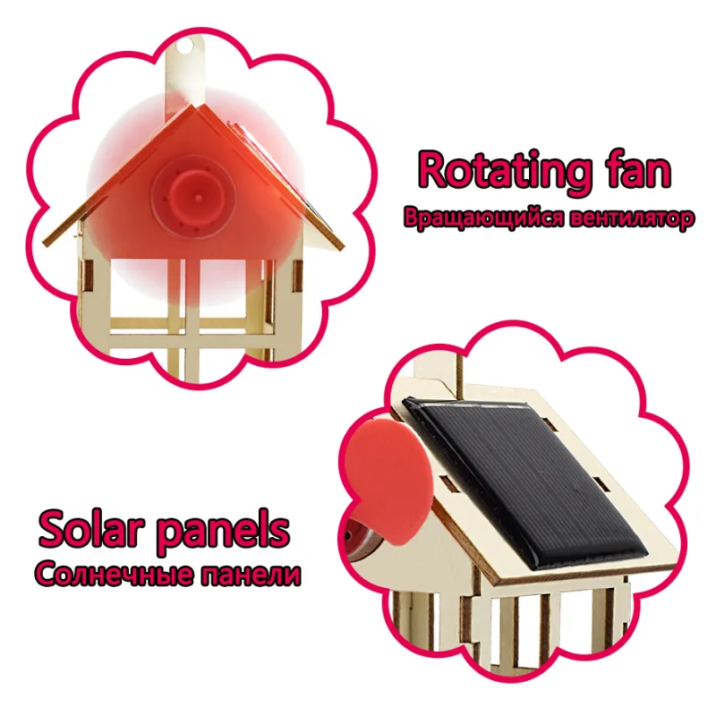 Juguete Solar para niño, molino de viento, ciencia, Kit educativo de física DIY para chico, modelo 2 en 1, tecnología de energía Solar, regalo de tallo de experimento