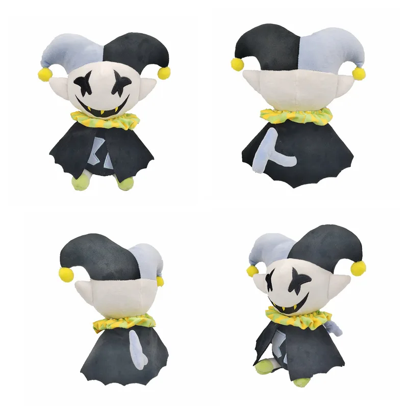 Jevil-juguete de peluche parlante de 25CM, muñecos de juego de dibujos animados, juguete suave de peluche, regalo de cumpleaños y Navidad para niños