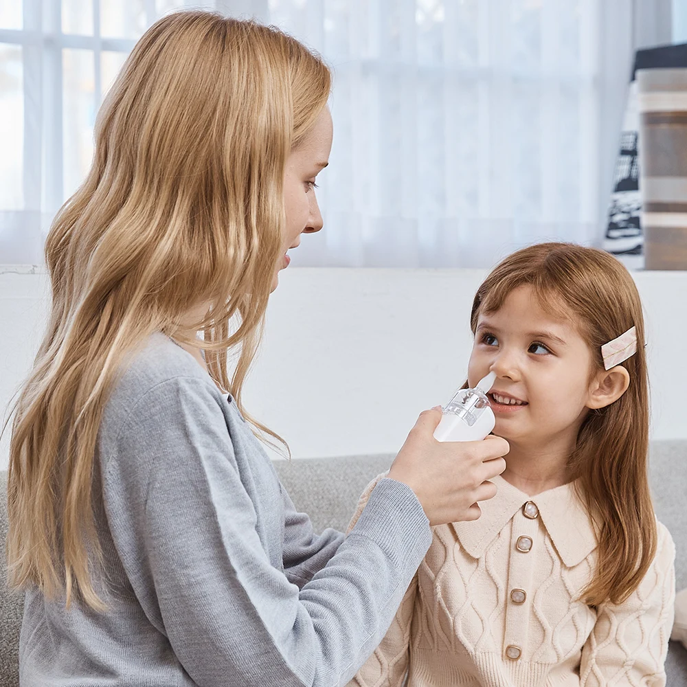 [HuBDIC] Aspirador Nasal Mini Crinnose Hecho en Corea, Limpiador Nasal para Bebés Recién Nacidos y Niños, HNA-130