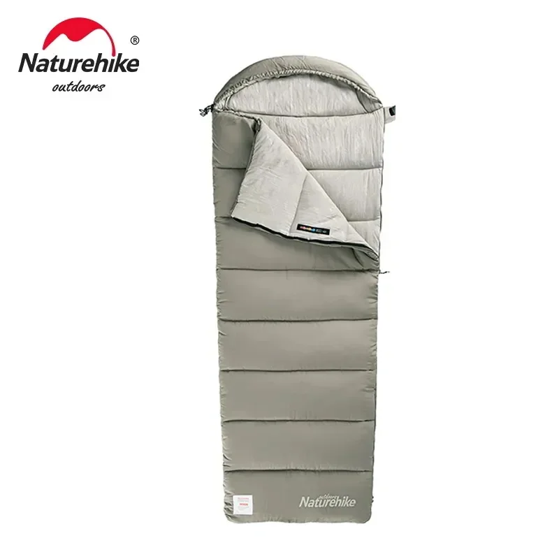 Naturehike M180 Saco de dormir Ultraligero Invierno Empalme Saco de dormir con capucha Camping al aire libre Impermeable Lavable a máquina 1 ℃ -12 ℃
