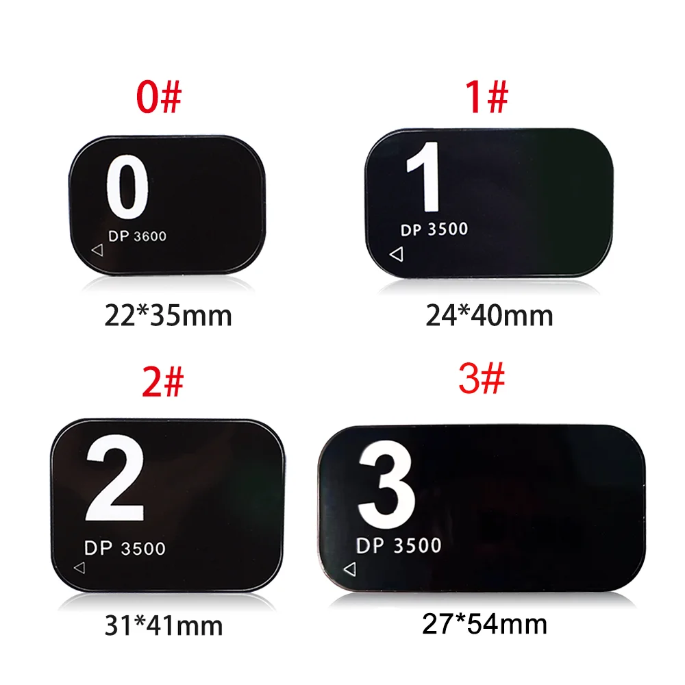 Escáner de Rayos X Dental, Placa de Imagen por Fósforo Portátil Médica, Radiovisógrafo, Sensor Digital, Placa Compatible con RX 0 #   1 #   2 #   3 #   Fussen