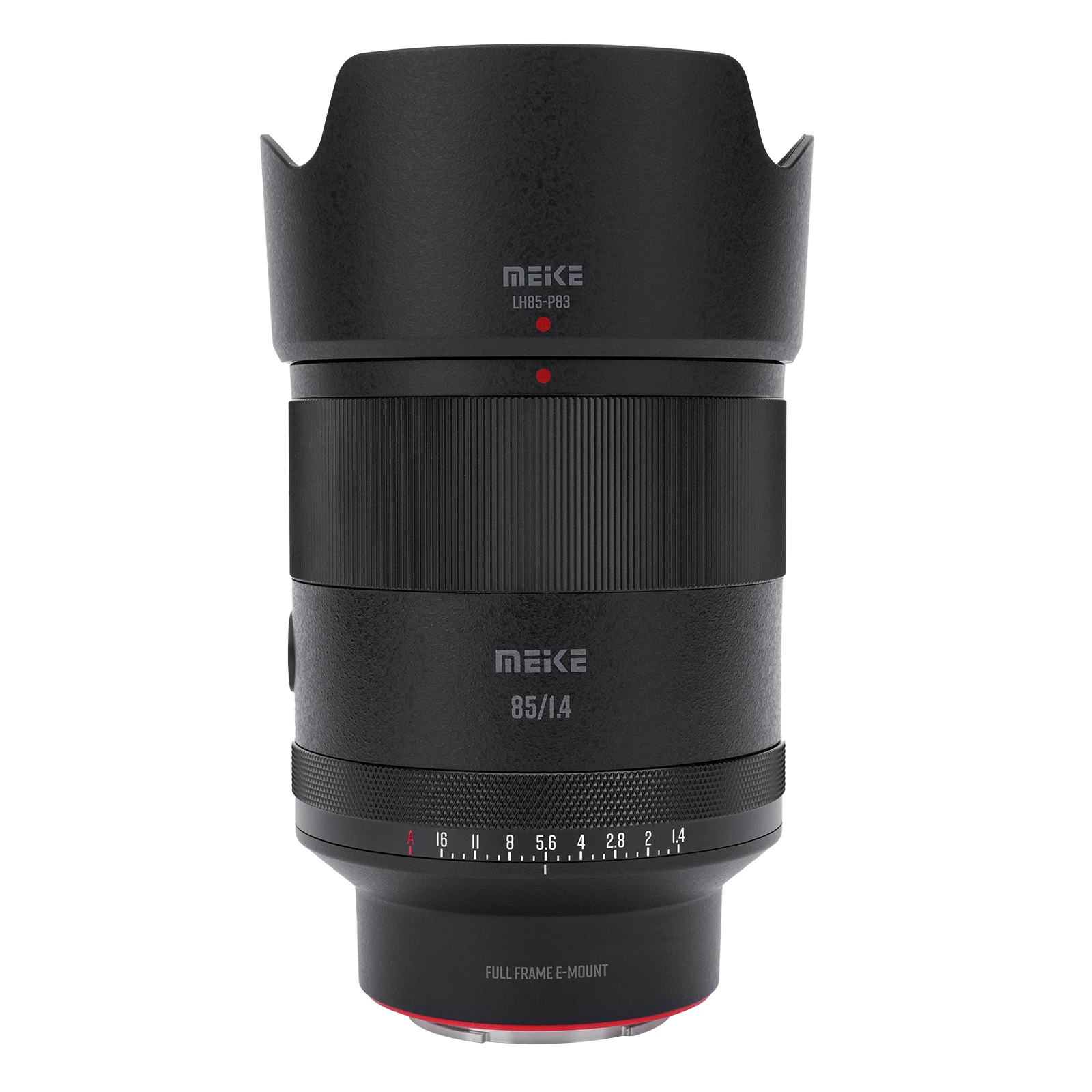 Meike 85mm F1.4 Lente de Retrato de Gran Apertura con Enfoque Automático (Motor STM) para Cámaras Sony E / Nikon Z / Panasonic con Montura L