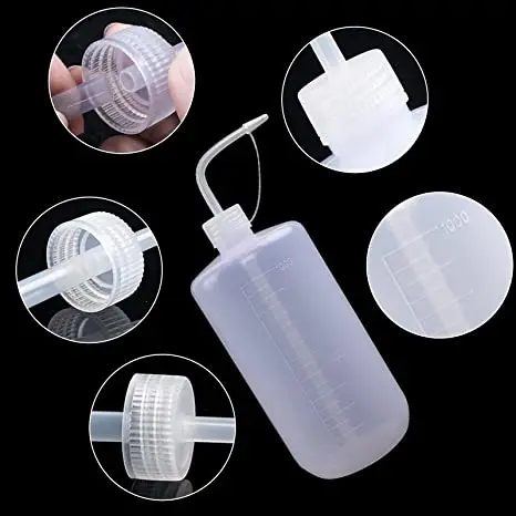 Botella de Plástico con Pulverizador de 30/150/250/500 ml, Botella de Spray para Tatuajes, Difusor de Agua Grande, Herramienta de Limpieza de Oficina, Riego, 2 Piezas