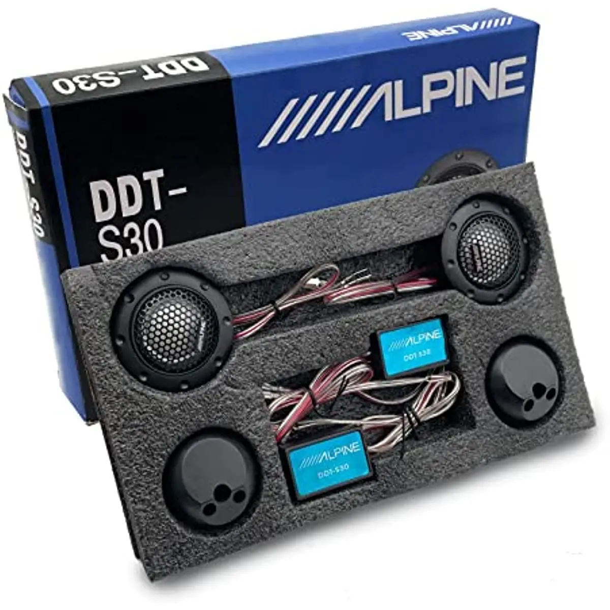 Tweeter de altavoz estéreo de alta fidelidad para automóvil - Tweeter de cúpula de seda de audio para automóvil modificado para automóvil