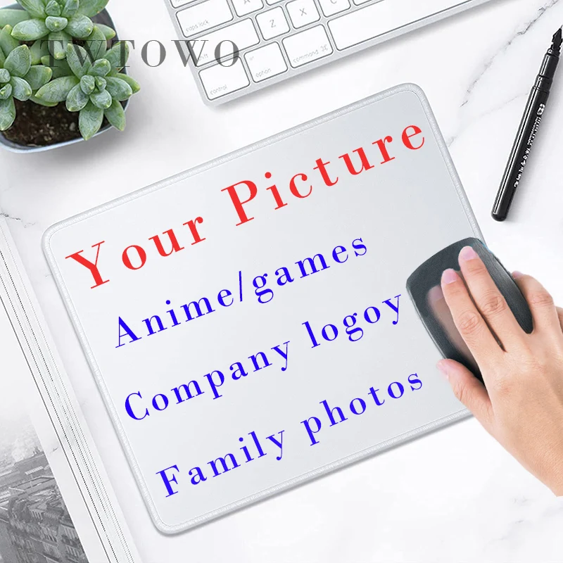 NUEVO Mousepad Personalizado DIY, Alfombrilla de Ratón para Juegos, Tamaño Pequeño, Alfombrilla de Escritorio para Computadora, Alfombrilla de Goma Natural con Dibujos Animados para Gamers, Alfombrilla para Teclado