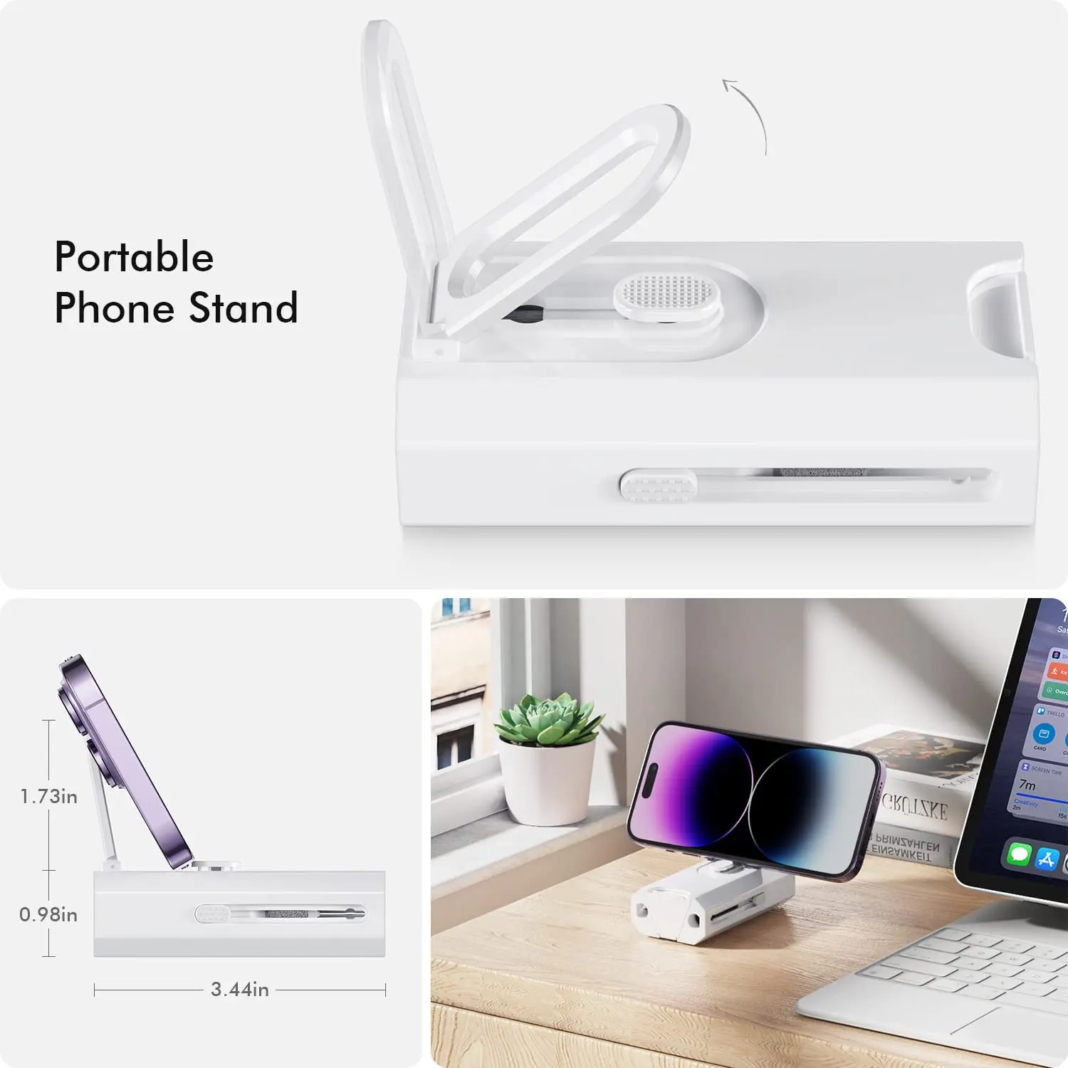 Kit de limpieza 8 en 1, cepillo limpiador de teclado de ordenador, bolígrafo de limpieza para auriculares, IPad, herramientas de limpieza de teléfono, extractor de teclas