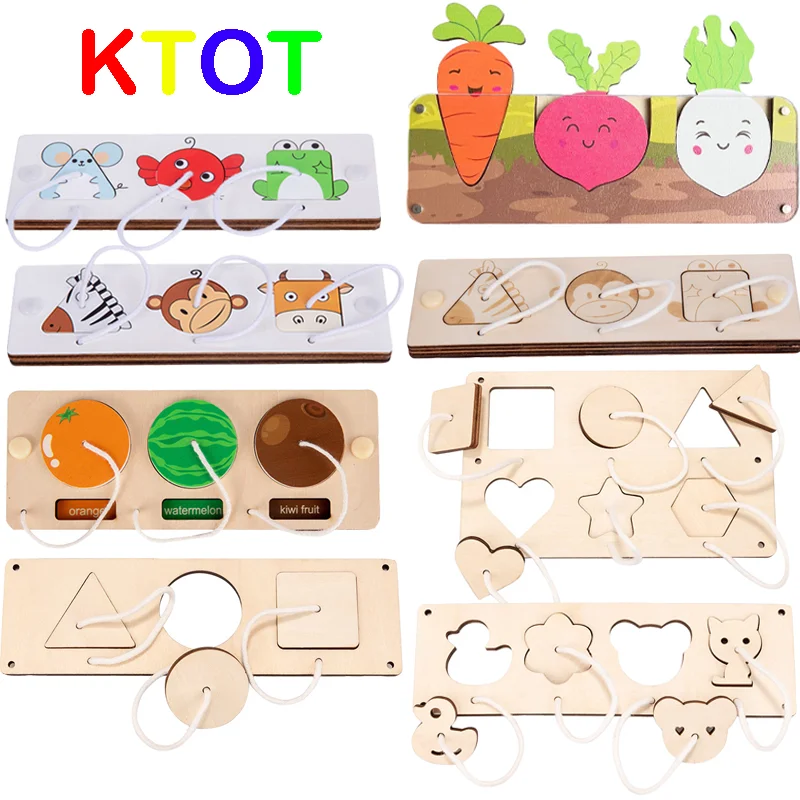 Nuevo tablero ocupado Montessori, juguetes educativos para edades tempranas, entrenamiento cognitivo, aprendizaje de habilidades infantiles, juego de madera, tablero ocupado, accesorios DIY