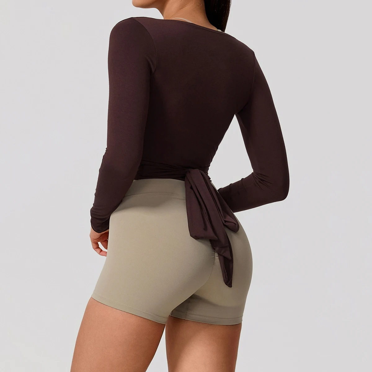 Camiseta de Yoga Hearuisavy para Mujer, Manga Larga, Ropa Deportiva, Transpirable, de Secado Rápido, para Gimnasio, Pilates, Danza, Ballet