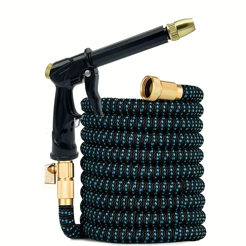Manguera mágica expandible para riego y limpieza de jardín, conector de 3/4 ", cabezal de aspersor, dispositivo de riego, sin kinks