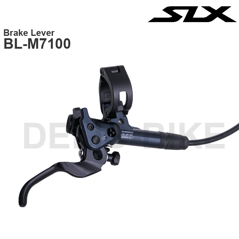 Grupo de Frenos Hidráulicos SHIMANO SLX M7100, Palanca BL-M7100, Frenos de 2 Pistones BR-M7100 para Bicicleta de Montaña, Piezas Originales
