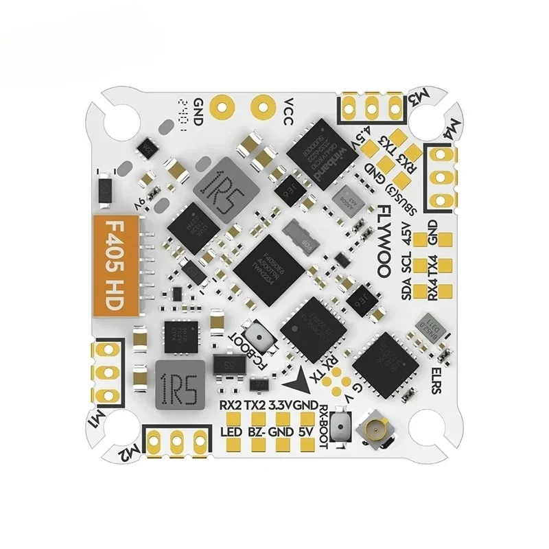 BaMas1pcs Flywoo GOKU F405 HD 1-2S 12A ELRS AIO V2 Plug&Play O4 / O4 PRO