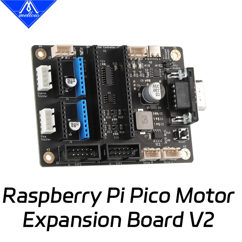 Placa de expansión de Motor Raspberry Pi Pico V2 para piezas de impresora 3D OpenTrickler de diseño Eamars