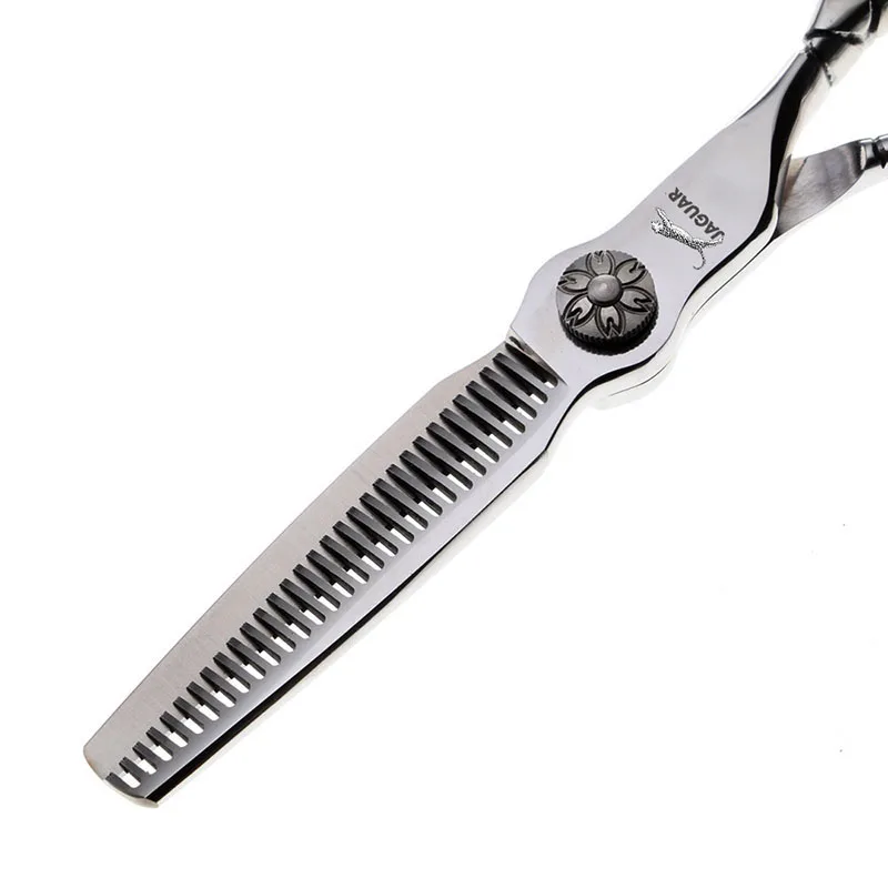 Juego de tijeras de peluquería profesionales de 6 pulgadas, tijeras de peluquero de corte + adelgazamiento, tijeras de pelo con personalidad de alta calidad, 30 dientes