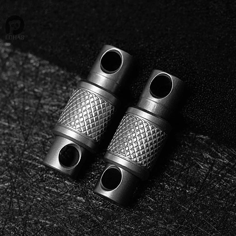 Llavero de aleación de titanio, soporte para llaves extraíble, rotación de 360 ​​grados, multifuncional, portátil, para cinturón, herramienta para exteriores, 1/2 unidad