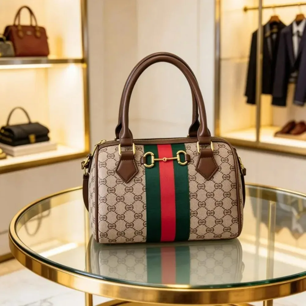 Bolsa de Pañales de Lujo para Mamá 2026, Bolso Tote de Cuero Vintage, Bolso Bandolera Minimalista de Gran Capacidad, Bolso de Mano de Diseñador para Mujer