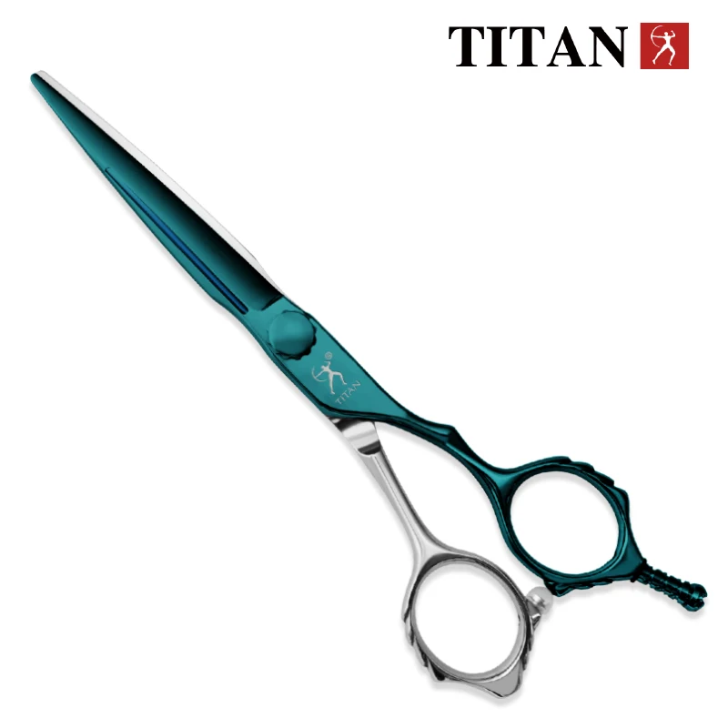 Tijeras Profesionales para Cabello TITAN, Tijeras de Corte para Barbería, Tijeras de Peluquería, Herramientas de Salón ATS314 de Acero Inoxidable