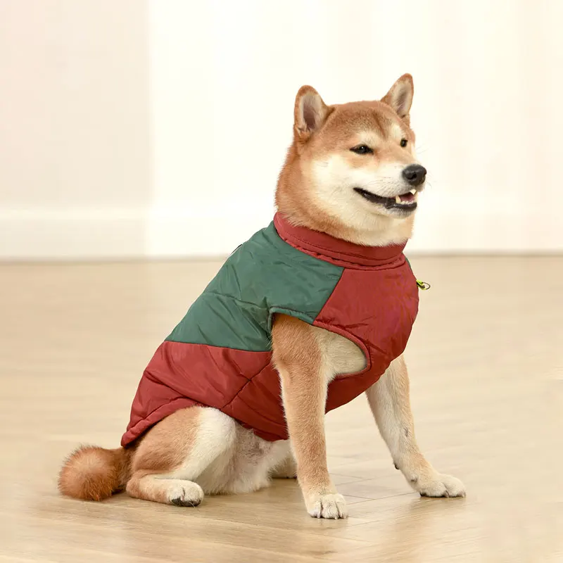 Ropa impermeable para perros pequeños y grandes, chaqueta cálida, ropa reflectante para mascotas, Akita, Bulldog Francés, ropa mediana para perros