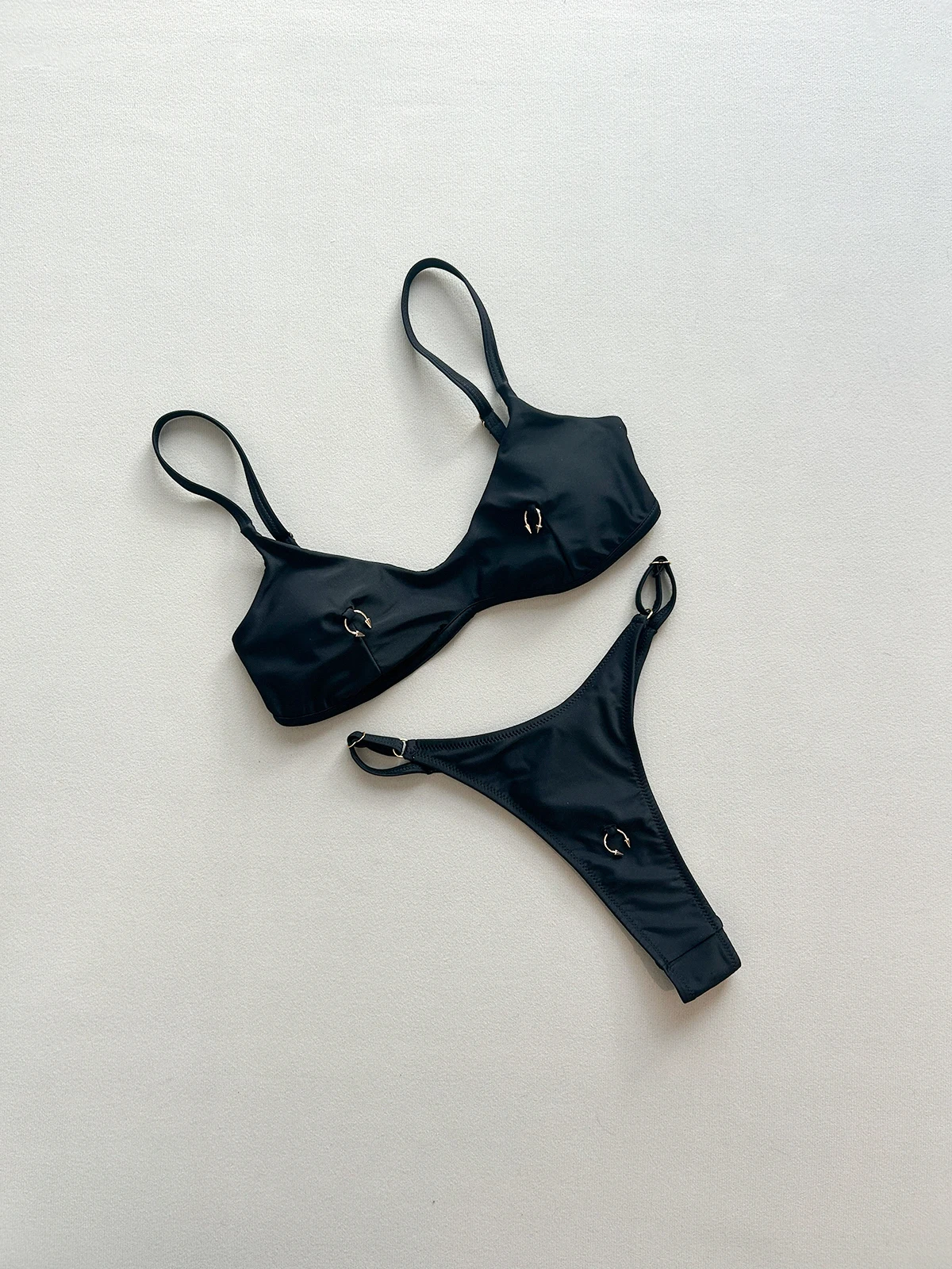 Bikinis Push Up 2025, traje de baño Sexy para mujer, traje de baño para mujer, conjunto de Bikini de corte alto con Tanga, traje de baño, ropa de playa