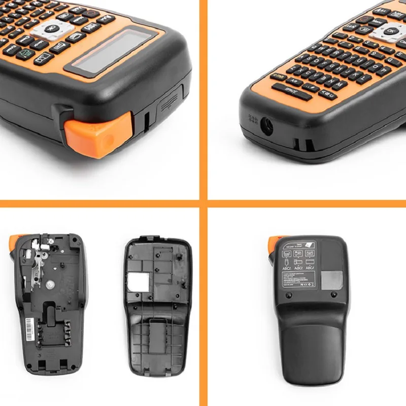 Impresora de Etiquetas Portátil E1000PRO con Tubo AHS231 631 Compatible con la Máquina de Etiquetas de Mano Brother Ptouch, Etiquetadora Industrial