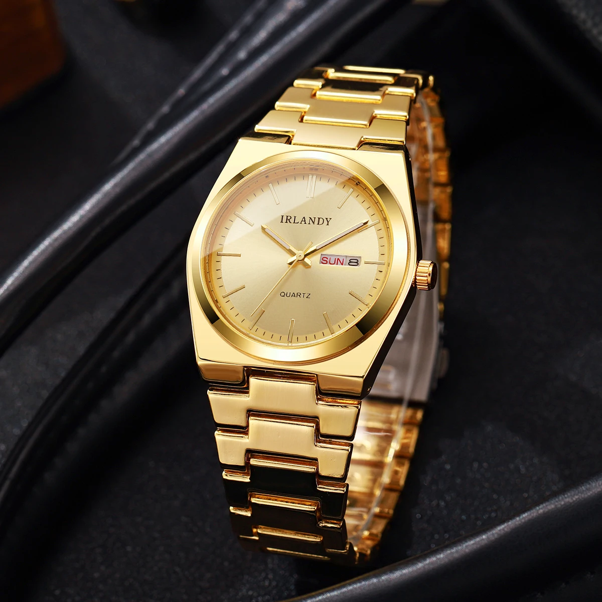 Relojes de negocios de lujo para Hombre, relojes de pulsera de cuarzo con calendario para Hombre, Reloj para Hombre (sin caja)