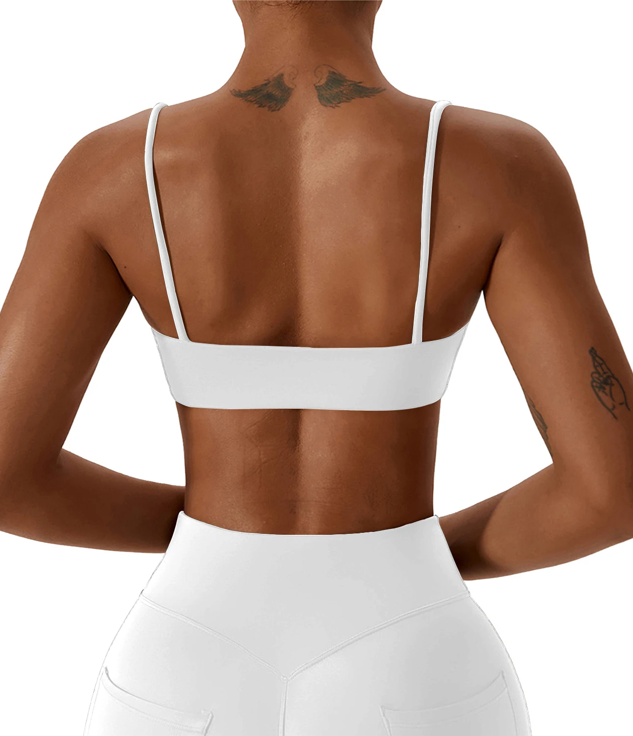 Sujetador deportivo cruzado con espalda de tela súper suave, top de fitness, ropa de yoga de alta calidad para mujer, sujetador para correr, fitness, yoga b