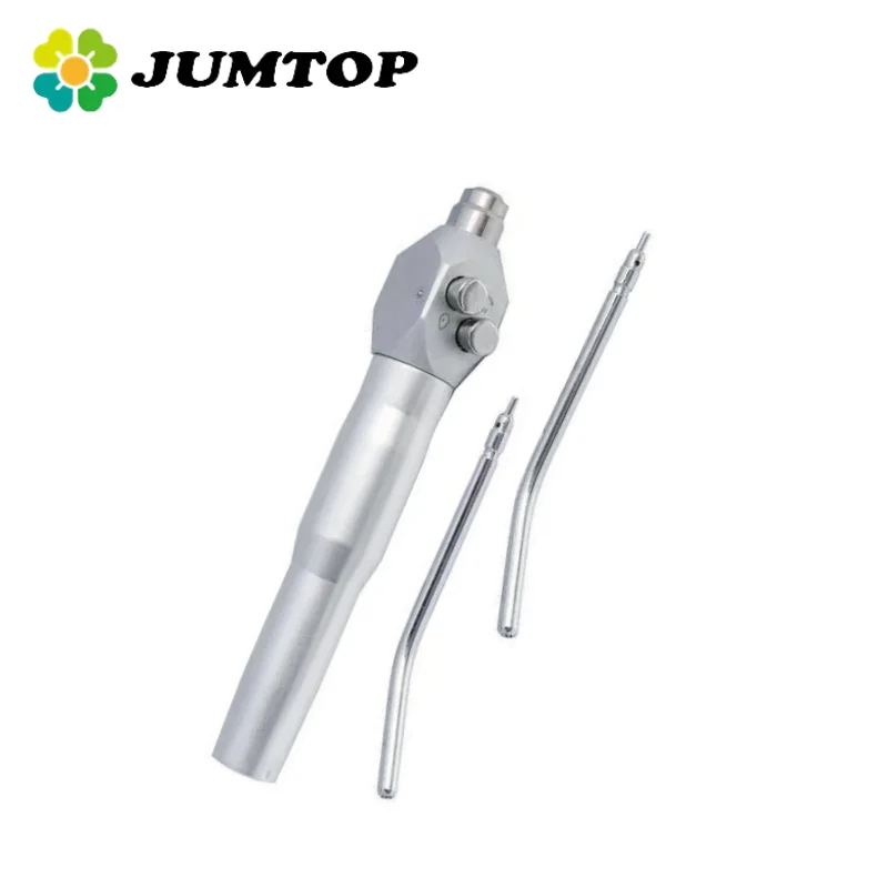 JUMTOP-pieza de mano de jeringa Dental para silla de unidad Dental con 2 boquillas, tubos de puntas para jeringa Triple de aire, herramienta de limpieza Dental