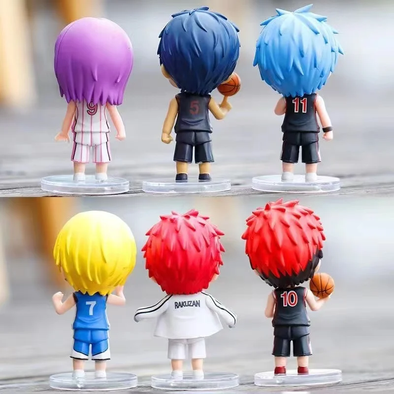 Figuras de acción de baloncesto de Kuroko, estatua de Kuroko Tetsuya Kagami Taiga, modelo de PVC, colección de equipo de baloncesto, juguete para niños, 1 Buah
