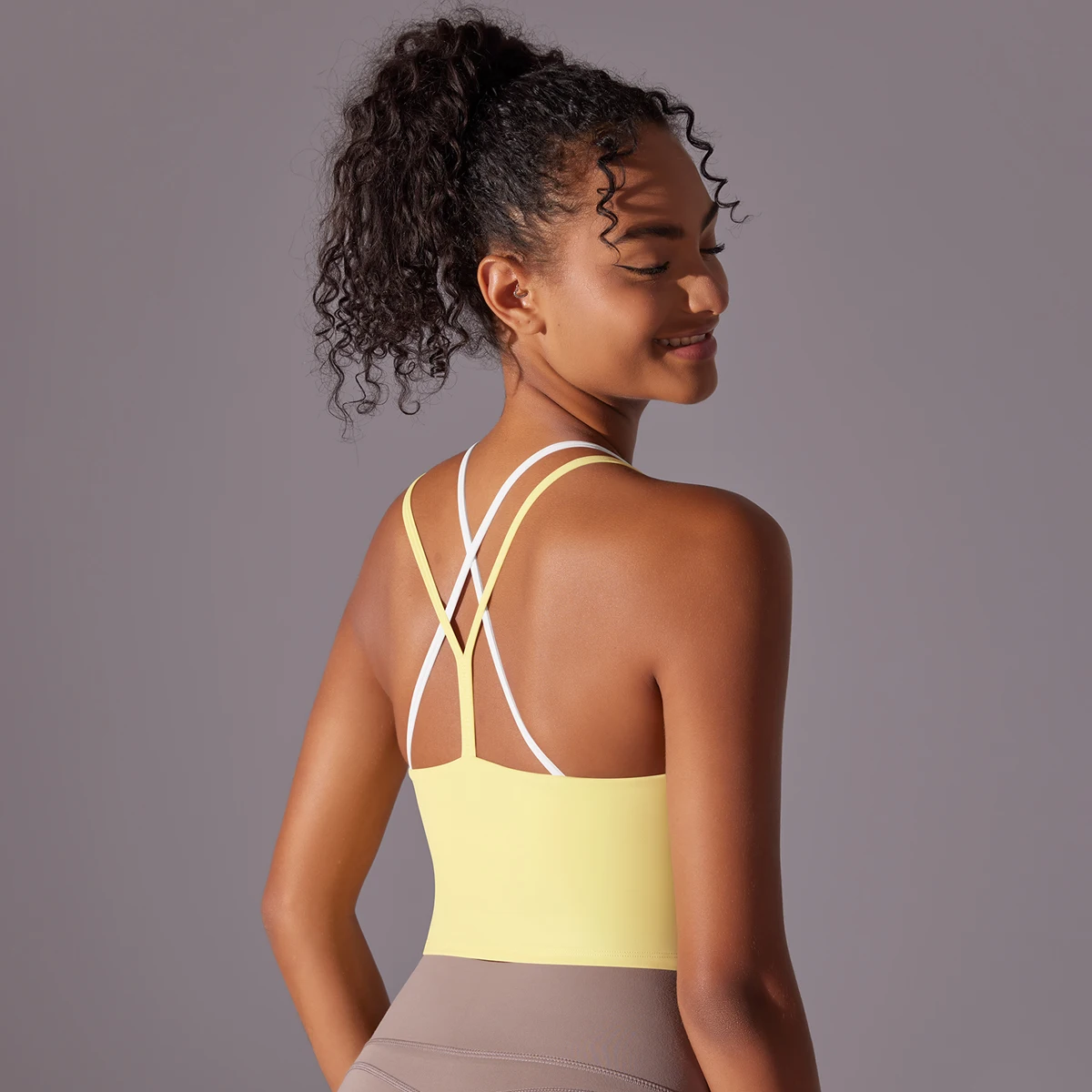 Ropa interior deportiva para mujer, sujetador de realce para Fitness y Yoga, ropa interior para gimnasio, entrenamiento de Yoga, camiseta sin mangas para correr, chaleco transpirable para correr, ropa de gimnasio
