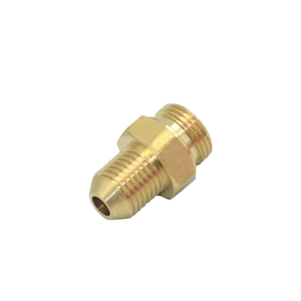 Latón 3/8 1/2 3/4 pulgadas a M22 M18 M14 conector de rosca hembra macho reparación de grifo de agua extender adaptador de tubo de baño de cocina