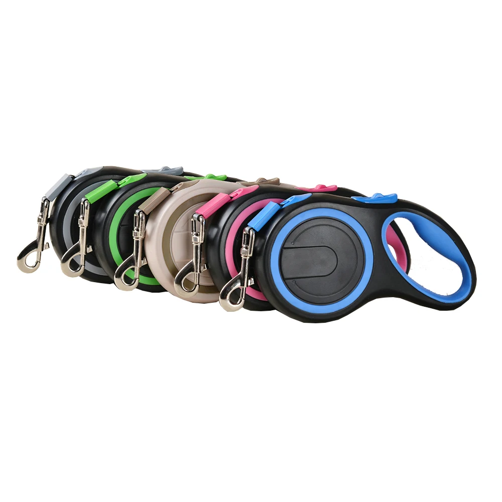 Correa para perro de 3m, 5m, 8m, 50kg, Collar de ruleta retráctil para accesorios para perros pequeños y grandes, cuerda ajustable duradera para caminar, senderismo, Bulldog