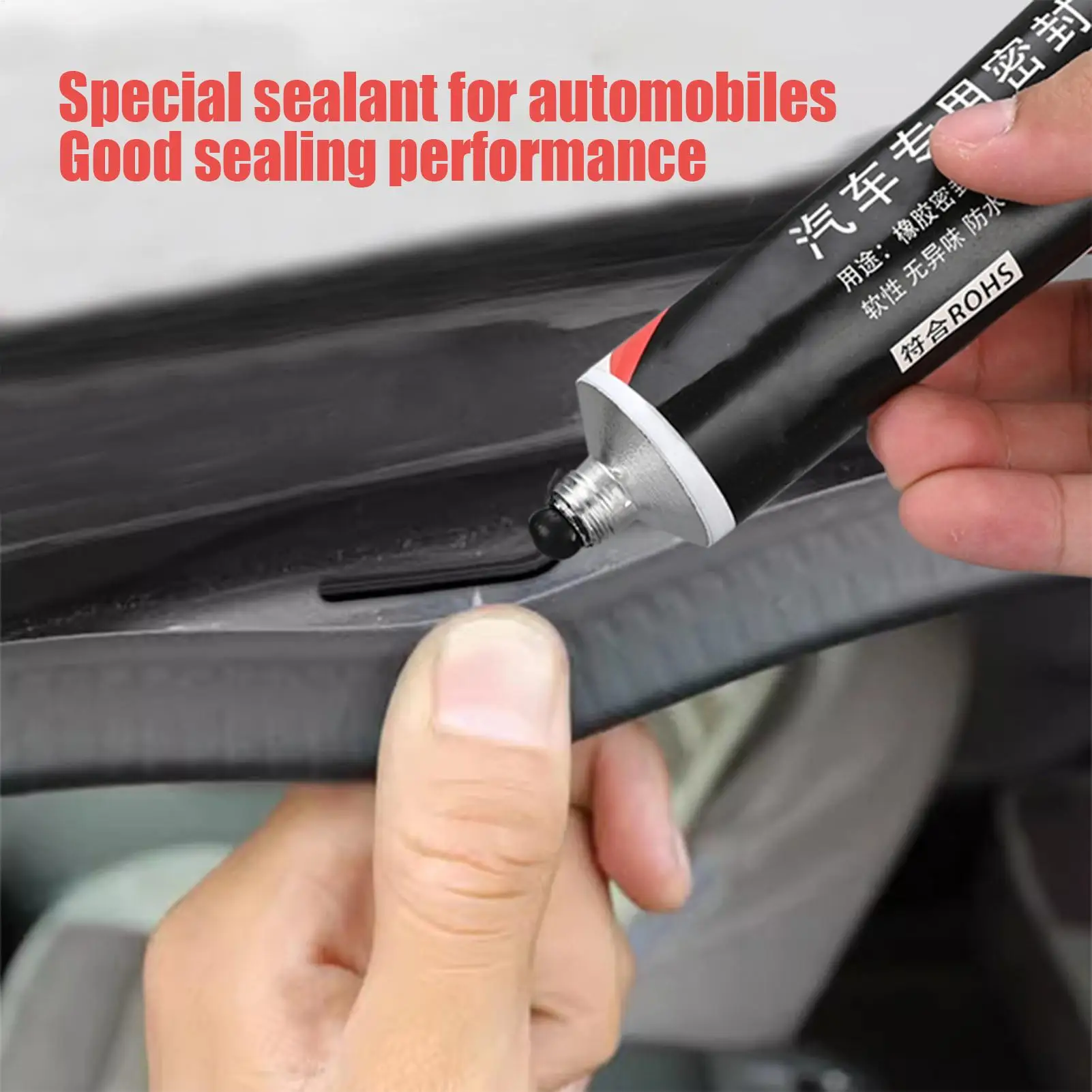 Pegamento especial para tiras de sellado de coches, componentes electrónicos del chasis del techo solar, resistente al agua y a altas temperaturas, sellador de reparación de 50/100ml