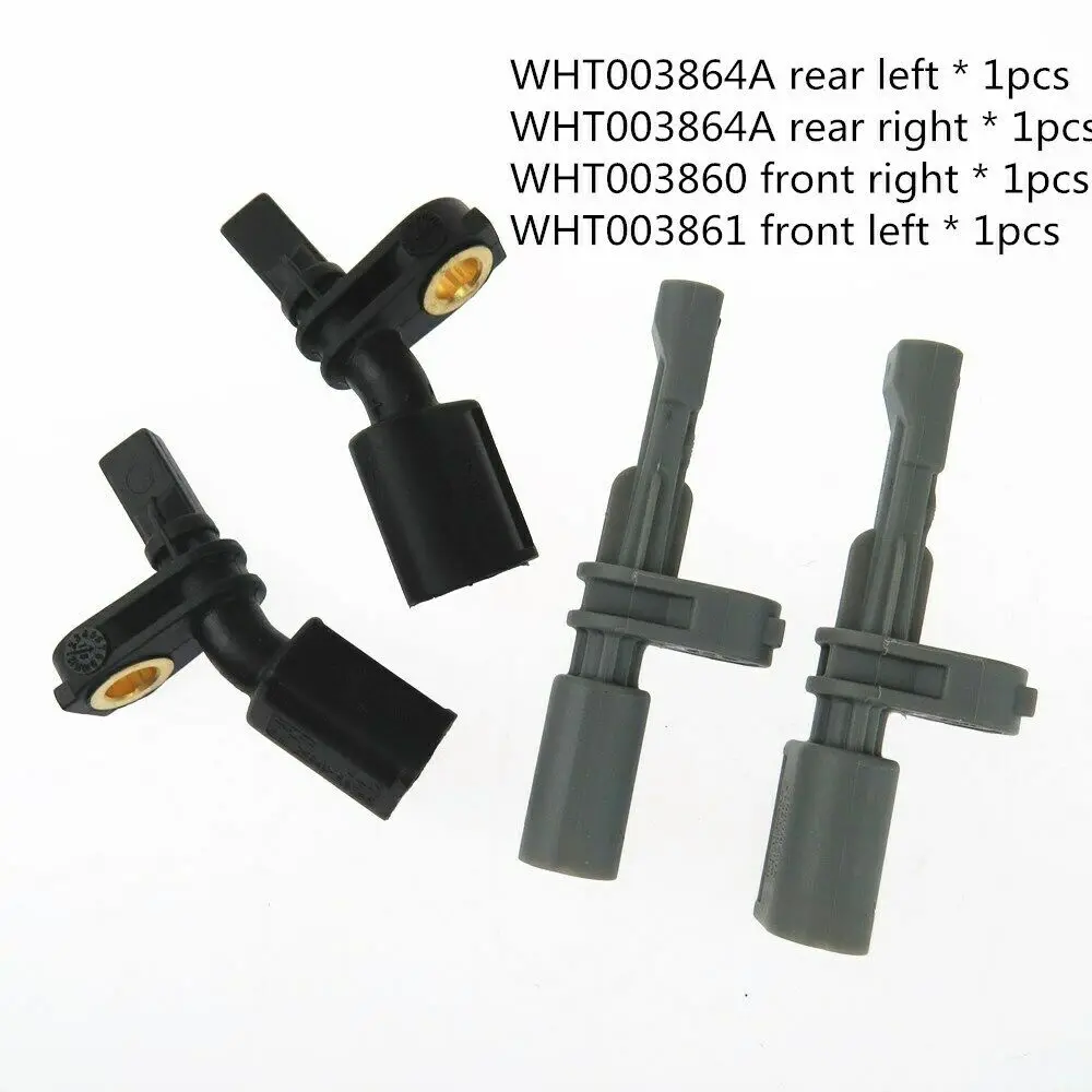 Kit de 4 Sensores de Velocidad de Rueda ABS para Passat, Golf 7, A3, S3, TT, Octavia, León WHT 003 864 A WHT003860 WHT 003 861