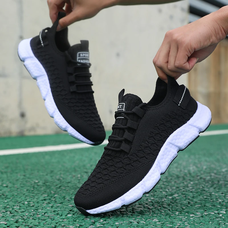 Zapatillas deportivas de moda para hombre, zapatillas ligeras transpirables para correr, novedad de 2025, zapatillas informales para caminar para hombre y mujer, Tenis femeninos