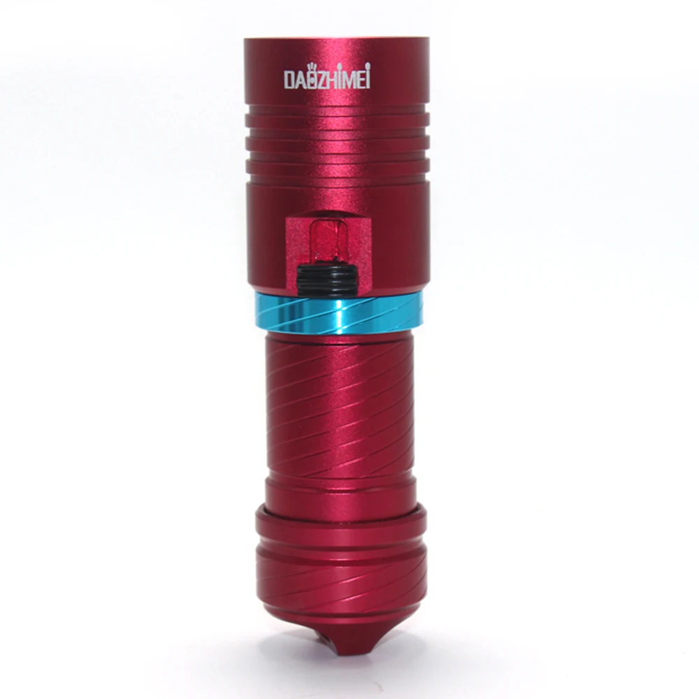 La mejor linterna de buceo, lámpara LED subacuática, potente linterna L2 de 3800 lúmenes para acampar y pescar