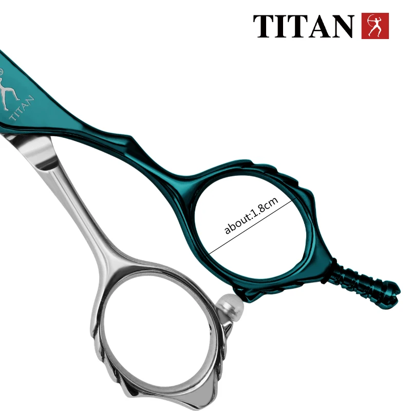 Tijeras Profesionales para Cabello TITAN, Tijeras de Corte para Barbería, Tijeras de Peluquería, Herramientas de Salón ATS314 de Acero Inoxidable