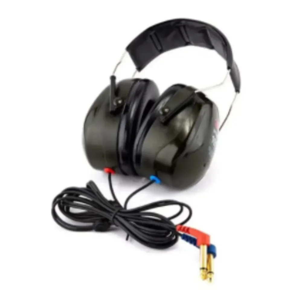 Audiómetro de Alta Sensibilidad con Auriculares Profesionales, Audiómetro Eléctrico, Auriculares de Conducción Aérea, Auriculares para Pruebas de Audición, Cuidado del Oído