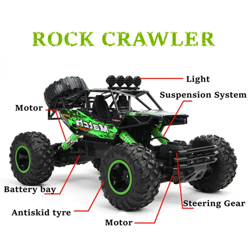 1:12 / 1:16 4WD RC coche 2,4G Radio Control coche Buggy todoterreno coches de Control remoto camiones niños juguetes para niños