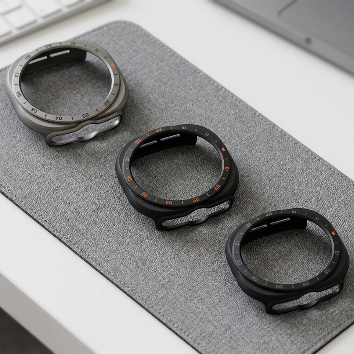 Funda de PC + Cristal para Samsung Galaxy Watch Ultra 2, Protector de Pantalla de Vidrio Templado, Funda Rígida Hueca de PC, Cubierta para Galaxy Watch Ultra 2026