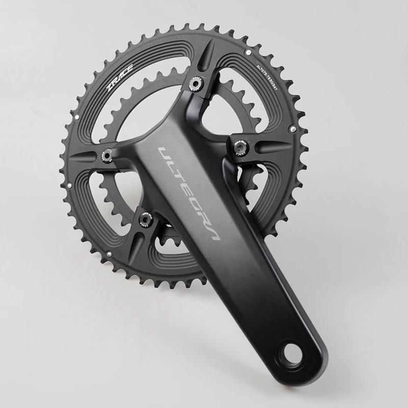 ZRACE 105 FC-R7000 / ULTEGRA FC-R8000 / DURA-ACE FC-R9100 Plato de carretera asimétrico, 50-34T 52-36T 53-39T, 110BCD BCD110 4 pernos