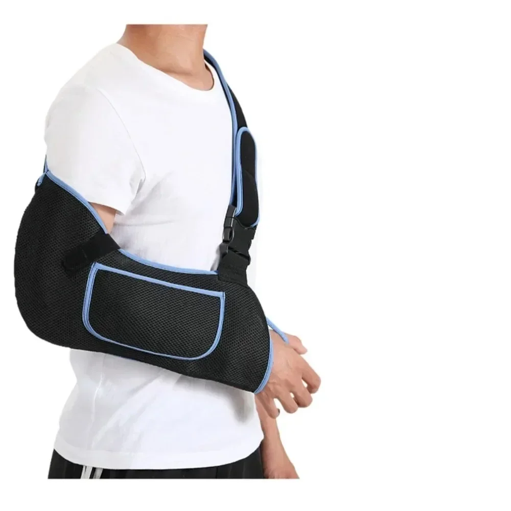 Nuevo Soporte Portátil Transpirable para Brazo, Inmovilizador Universal con Correa para Hombro, Protector Fijo para Muñeca y Articulación del Brazo