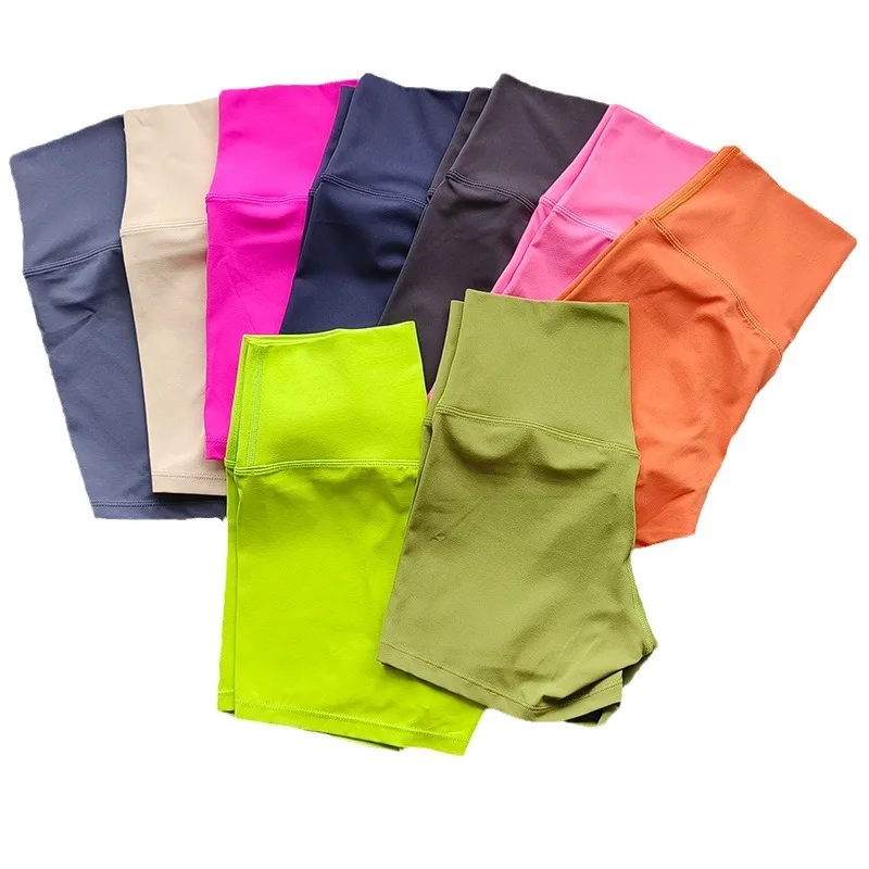 Pantalones cortos deportivos para mujer, pantalones cortos de motociclista, pantalones de cintura alta para mujer, ropa deportiva para gimnasio, pantalones cortos de ciclismo, pantalones cortos de Yoga para mujer
