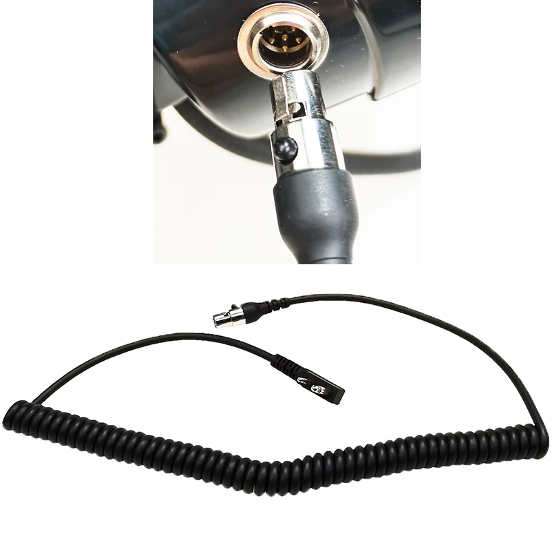 Cable de conexión de radilo XLR para auriculares de casco paramotor