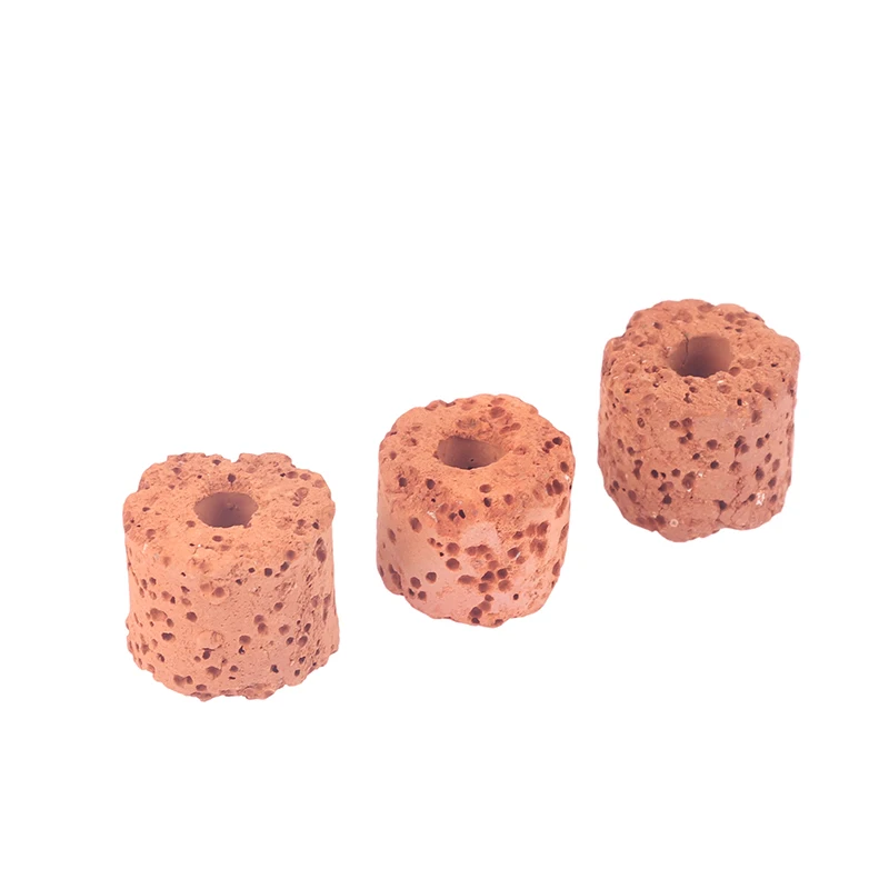 Anillo de fijación para plantas de acuario, filtro de tanque de agua fijo de 10 piezas, herramienta de fijación para plantas de medios acuáticos, anillos de cerámica Gravity