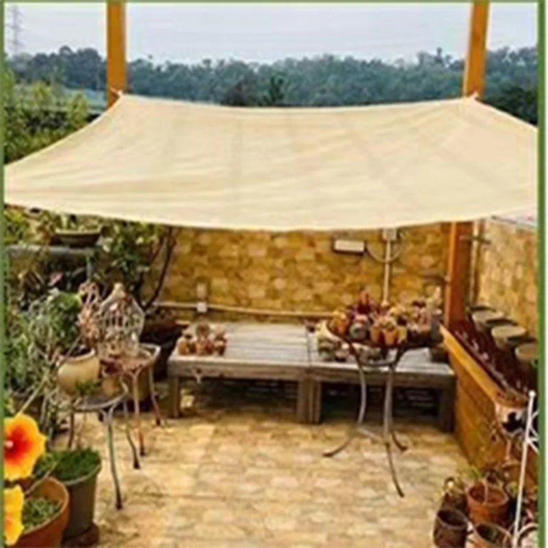 Red de sombreado de HDPE para jardín, protección UV, invernadero exterior, sombrilla, sombrilla de piscina, vela de plantas, 90% de sombreado