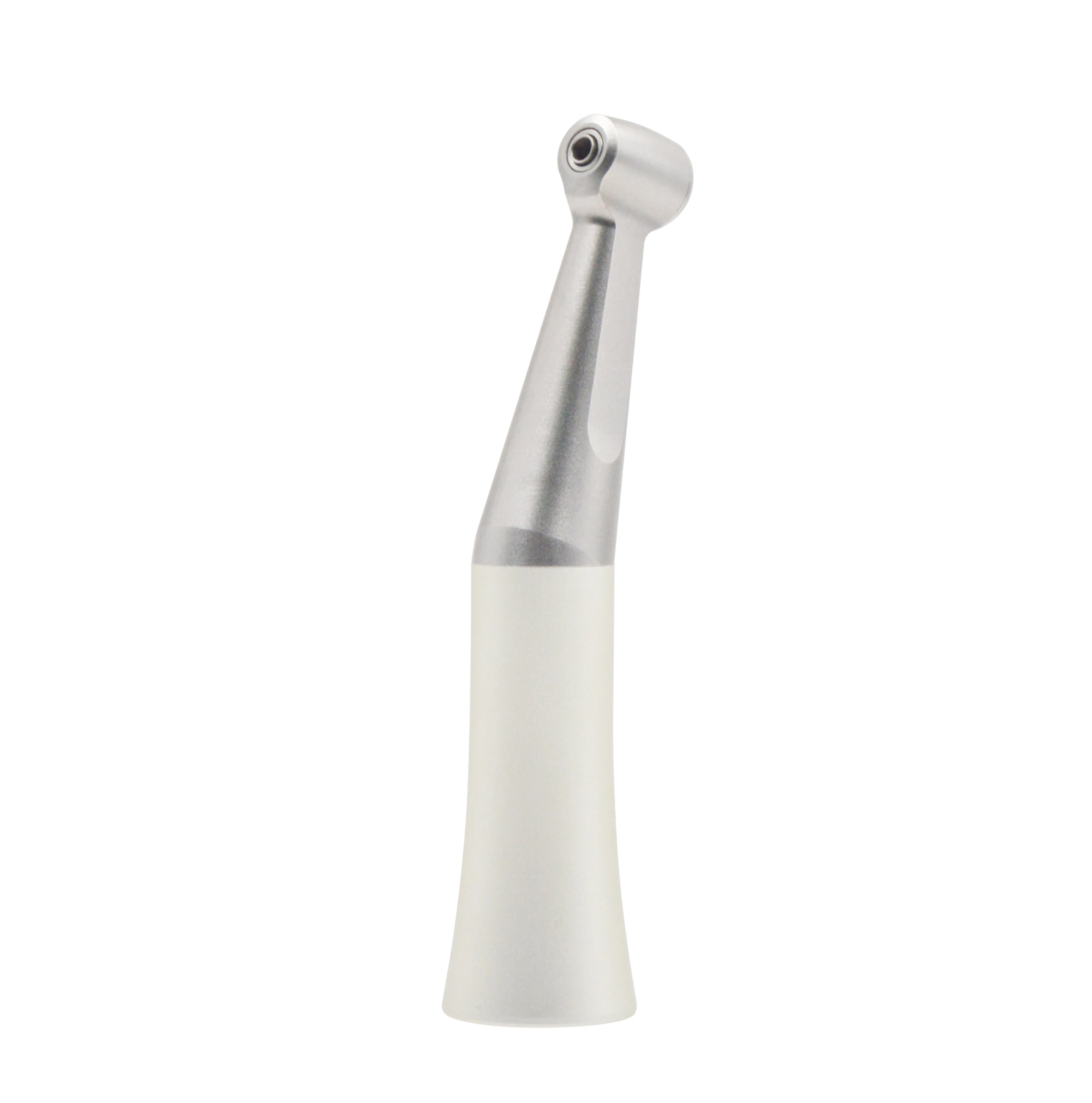 Pieza de mano dental contra-ángulo de baja velocidad 1:1 con botón pulsador y spray de agua externo, compatible con motor de aire tipo E, herramienta de pulido para dentista