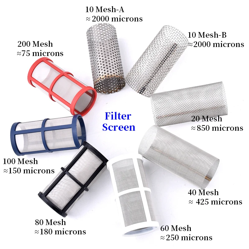 Filtro de riego de jardín de 3/4 ", tubería de agua de riego agrícola, conector rápido, prefiltro de impurezas, colador de bomba de agua para lavado de coches