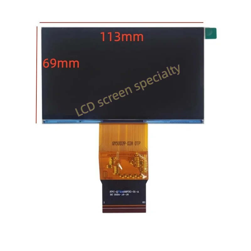 Pantalla LCD FPC-QY50039FOG-01-B FPC-QY50039FOG-01-A QY45022-08 QY50039-02A para Proyector RD-828 PRO